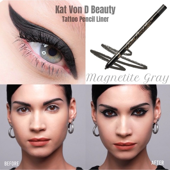 Kat Von D Tattoo Gel Pencil Liner in Magnetite Gray - Picture 4 of 11